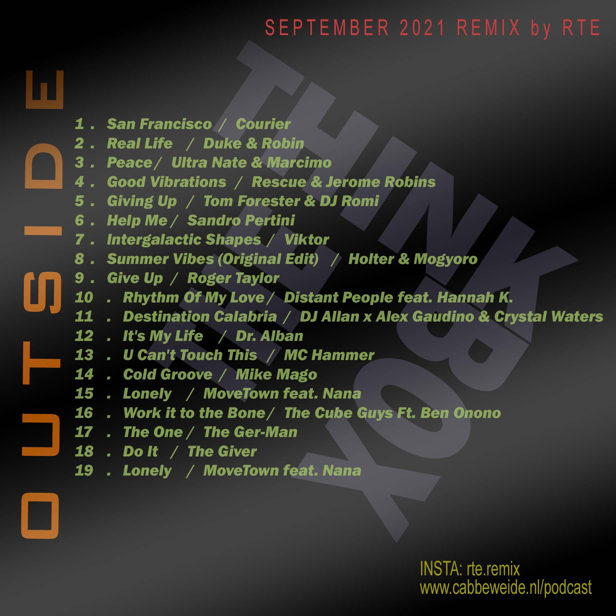 SEPTEMBER 2021 REMIX by RTE