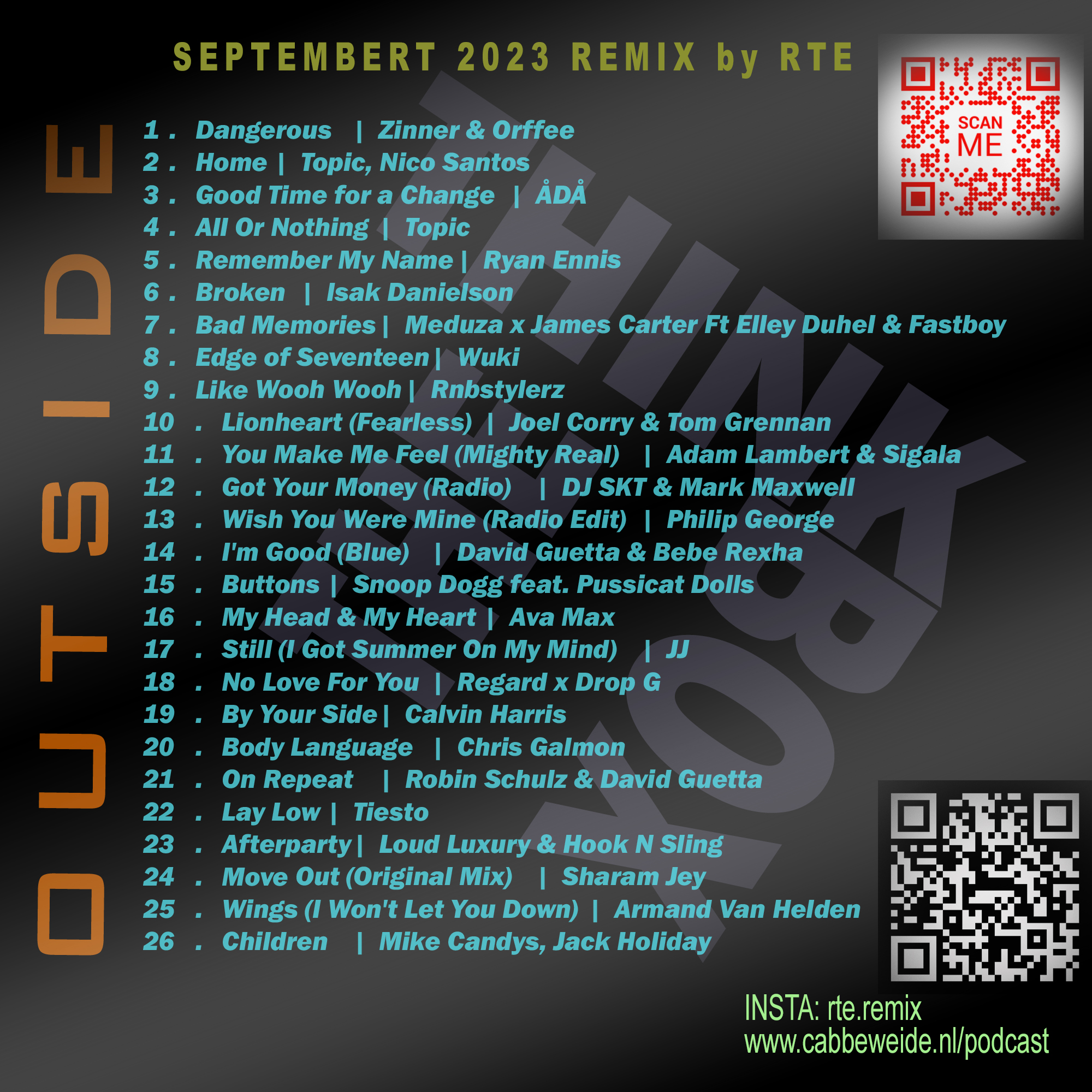 SEPTEMBER 2023 REMIX by RTE